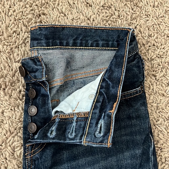 ABERCROMBIE & FITCH men’s dark-wash jeans - Picture 3 of 4